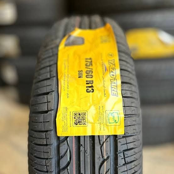 لاستیک یزدتایر سایز 175/60/13 (دو حلقه)